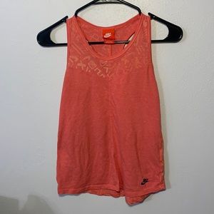 Shaded Peach Nike Tank Top